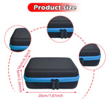 Maxbell Dices Case Holds up to 70 Dices Portable Handle Carrier Accessories Dice Bag Blue