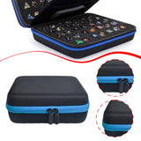 Maxbell Dices Case Holds up to 70 Dices Portable Handle Carrier Accessories Dice Bag Blue