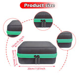 Maxbell Dices Case Holds up to 70 Dices Portable Handle Carrier Accessories Dice Bag Green