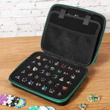 Maxbell Dices Case Holds up to 70 Dices Portable Handle Carrier Accessories Dice Bag Green