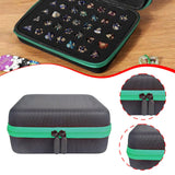 Maxbell Dices Case Holds up to 70 Dices Portable Handle Carrier Accessories Dice Bag Green
