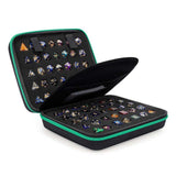Maxbell Dices Case Holds up to 70 Dices Portable Handle Carrier Accessories Dice Bag Green