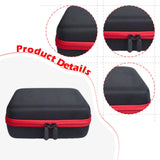 Maxbell Dices Case Holds up to 70 Dices Portable Handle Carrier Accessories Dice Bag Red