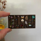 Maxbell Jewelry Tray Dividers Watch Bead Vintage Gift for Women Ring Earrings Holder