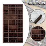 Maxbell Jewelry Tray Dividers Watch Bead Vintage Gift for Women Ring Earrings Holder