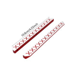 Maxbell 1/12 RC Car Left Right Foot Pedals Sturdy Replace Accessories for H12Y H12Y+ Red