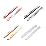 Maxbell 1/12 RC Car Left Right Foot Pedals Sturdy Replace Accessories for H12Y H12Y+ Red