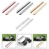 Maxbell 1/12 RC Car Left Right Foot Pedals Sturdy Replace Accessories for H12Y H12Y+ Red