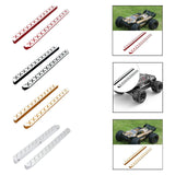 Maxbell 1/12 RC Car Left Right Foot Pedals Sturdy Replace Accessories for H12Y H12Y+ Red