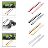 Maxbell 1/12 RC Car Left Right Foot Pedals Sturdy Replace Accessories for H12Y H12Y+ Red
