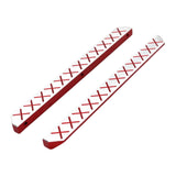 Maxbell 1/12 RC Car Left Right Foot Pedals Sturdy Replace Accessories for H12Y H12Y+ Red
