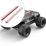 Maxbell 1/12 RC Car Left Right Foot Pedals Sturdy Replace Accessories for H12Y H12Y+ Red