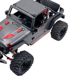 Maxbell 1/12 RC Car Left Right Foot Pedals Sturdy Replace Accessories for H12Y H12Y+ Red