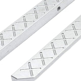 Maxbell 1/12 RC Car Left Right Foot Pedals Sturdy Replace Accessories for H12Y H12Y+ Silver