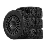 Maxbell 4 RC Wheel and Tire 12mm Hex DIY Accessory for 1/10 XV02