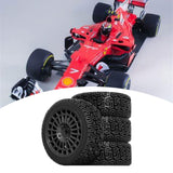 Maxbell 4 RC Wheel and Tire 12mm Hex DIY Accessory for 1/10 XV02