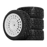 Maxbell 4 RC Wheel and Tire 12mm Hex DIY Accessory for 1/10 XV02