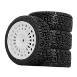 Maxbell 4 RC Wheel and Tire 12mm Hex DIY Accessory for 1/10 XV02