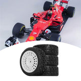 Maxbell 4 RC Wheel and Tire 12mm Hex DIY Accessory for 1/10 XV02