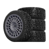 Maxbell 4 RC Wheel and Tire 12mm Hex DIY Accessory for 1/10 XV02