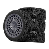 Maxbell 4 RC Wheel and Tire 12mm Hex DIY Accessory for 1/10 XV02