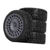 Maxbell 4 RC Wheel and Tire 12mm Hex DIY Accessory for 1/10 XV02