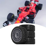 Maxbell 4 RC Wheel and Tire 12mm Hex DIY Accessory for 1/10 XV02