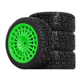 Maxbell 4 RC Wheel and Tire 12mm Hex DIY Accessory for 1/10 XV02