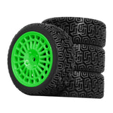 Maxbell 4 RC Wheel and Tire 12mm Hex DIY Accessory for 1/10 XV02