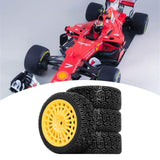 Maxbell 4 RC Wheel and Tire 12mm Hex DIY Accessory for 1/10 XV02