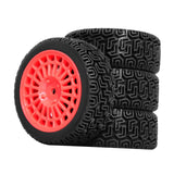 Maxbell 4 RC Wheel and Tire 12mm Hex DIY Accessory for 1/10 XV02