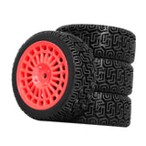 Maxbell 4 RC Wheel and Tire 12mm Hex DIY Accessory for 1/10 XV02
