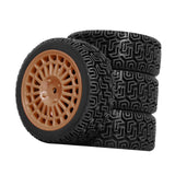 Maxbell 4 RC Wheel and Tire 12mm Hex DIY Accessory for 1/10 XV02