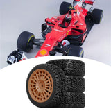 Maxbell 4 RC Wheel and Tire 12mm Hex DIY Accessory for 1/10 XV02