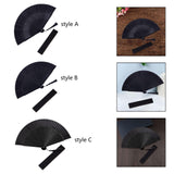 Maxbell Chinese Folding Fan Lightweight Decor Bamboo for Wedding Music Gift