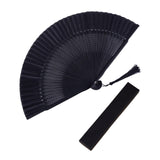 Maxbell Chinese Folding Fan Lightweight Decor Bamboo for Wedding Music Gift