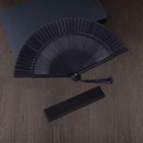 Maxbell Chinese Folding Fan Lightweight Decor Bamboo for Wedding Music Gift