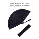 Maxbell Chinese Folding Fan Lightweight Decor Bamboo for Wedding Music Gift