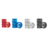 Maxbell 1/:10 Scale Wheel Lip Mini Replacement Components for 128 86S RC Hobby Model Red