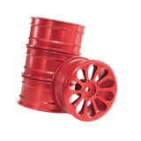 Maxbell 1/:10 Scale Wheel Lip Mini Replacement Components for 128 86S RC Hobby Model Red