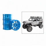 Maxbell 1/:10 Scale Wheel Lip Mini Replacement Components for 128 86S RC Hobby Model SkyBlue