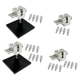 Maxbell Mini Table Vise Miniature Workbench Vise for Jewelry Model Figures Sculpture 4  Clamp rod