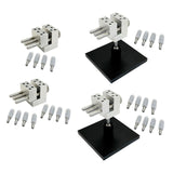 Maxbell Mini Table Vise Miniature Workbench Vise for Jewelry Model Figures Sculpture 4  Clamp rod