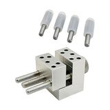Maxbell Mini Table Vise Miniature Workbench Vise for Jewelry Model Figures Sculpture 4  Clamp rod