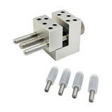 Maxbell Mini Table Vise Miniature Workbench Vise for Jewelry Model Figures Sculpture 4  Clamp rod