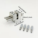 Maxbell Mini Table Vise Miniature Workbench Vise for Jewelry Model Figures Sculpture 4  Clamp rod