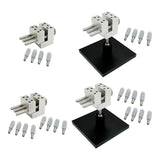 Maxbell Mini Table Vise Miniature Workbench Vise for Jewelry Model Figures Sculpture 4  Clamp rod