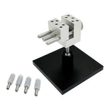 Maxbell Mini Table Vise Miniature Workbench Vise for Jewelry Model Figures Sculpture 4 Clamp rod and base