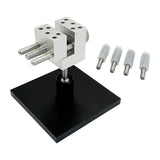 Maxbell Mini Table Vise Miniature Workbench Vise for Jewelry Model Figures Sculpture 4 Clamp rod and base