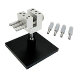 Maxbell Mini Table Vise Miniature Workbench Vise for Jewelry Model Figures Sculpture 4 Clamp rod and base